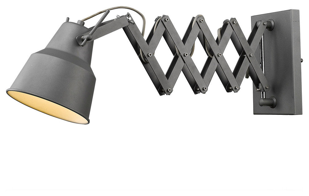 Plexus 1-Light Gray Sconce