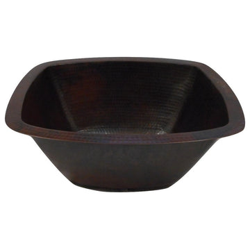 Rectangular Farmhouse Copper Kitchen Bar Prep Sink
