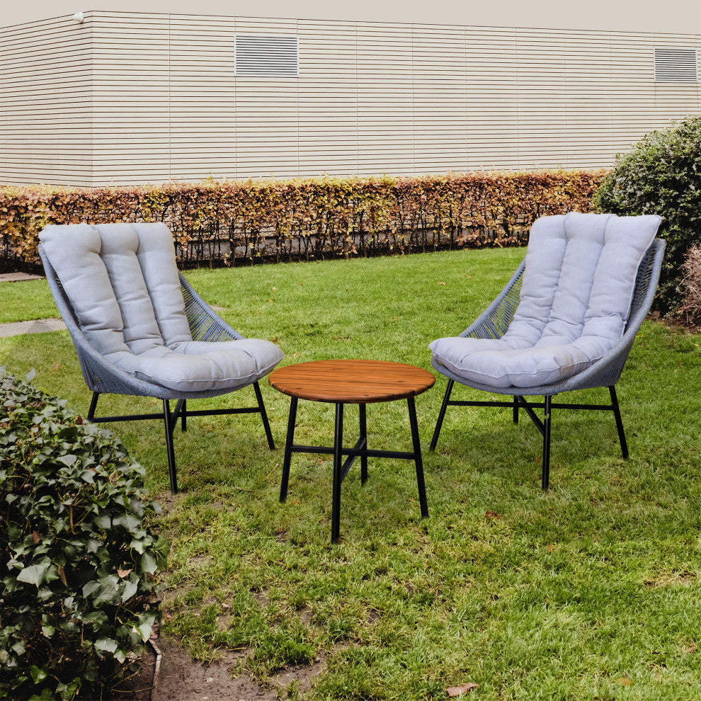 Billund Chat Set, Light Grey
