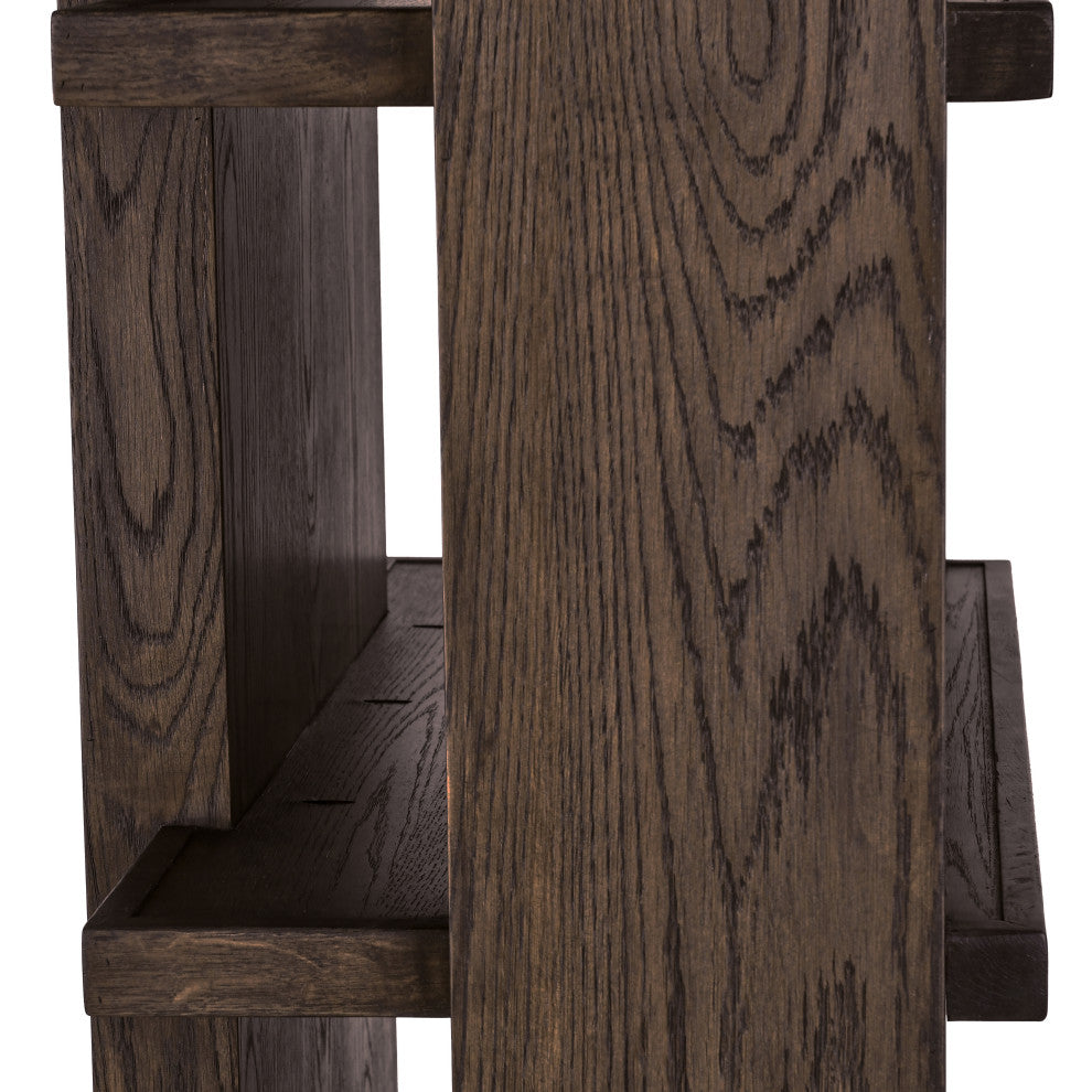 Doku Bookcase, Dark Brown Kosas Home