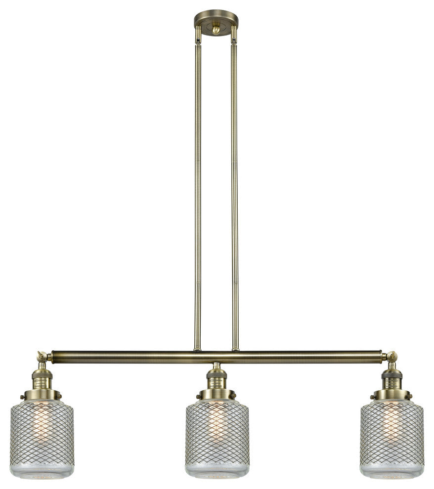 Innovations Lighting 213-Ab-S-G262 3 Light 38" Island Light
