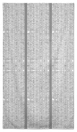 Drawn Tribal Patttern Gray 58x102 Tablecloth
