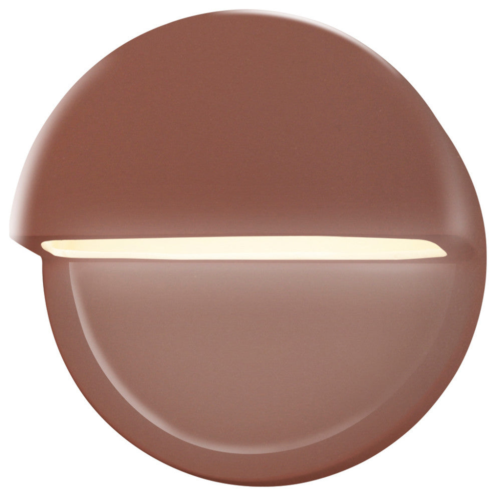 Ambiance Dome LED Wall Sconce, Closed, Canyon Clay