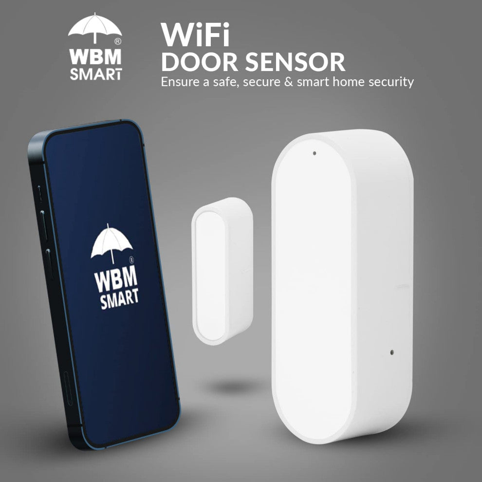 WBM WiFi Door Sensor, Alarm Contact Sensor