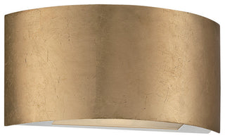 Modern Forms Vermeil LED Wall Sconce, Gold Leaf