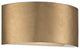 Modern Forms Vermeil LED Wall Sconce, Gold Leaf