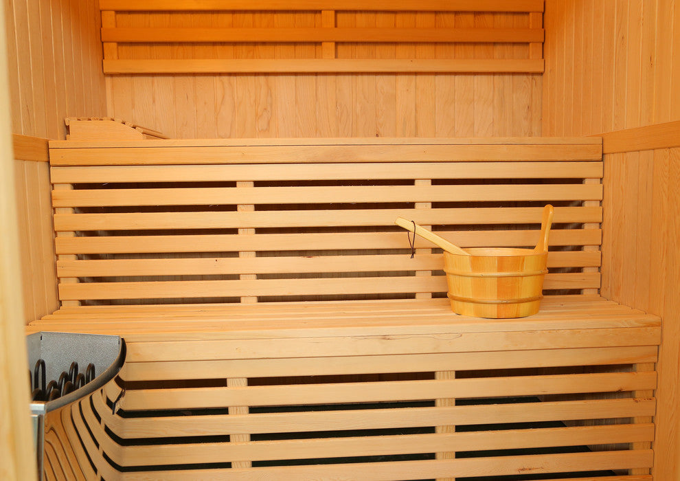 Tiburon 4-Person Traditional Dry Sauna