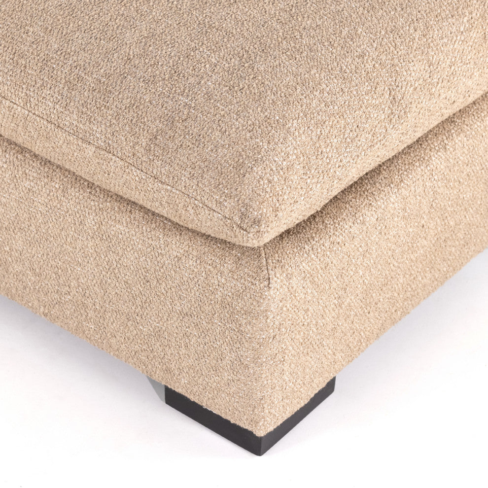 Grant Armless Sofa, 94", Heron Sand