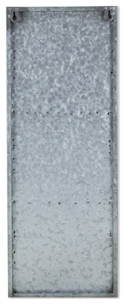 Galvanized Mail Wall Organizer