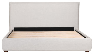 Luzon King Bed Light Grey