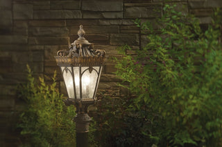Outdoor Post Mount 3-Light, Londonderry