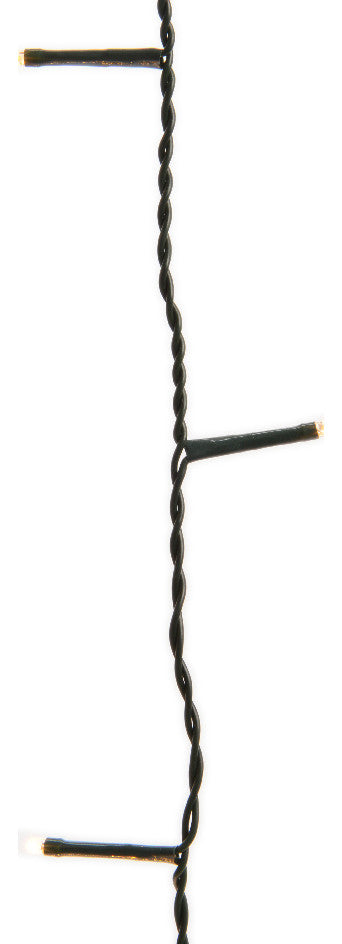 Cool LED 8-Function Twinkle Lights for 8' Tree, Classic Warm Clear Glass