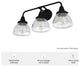 Hunter Cypress Grove Natural Iron 3 Light Vanity Wall Light