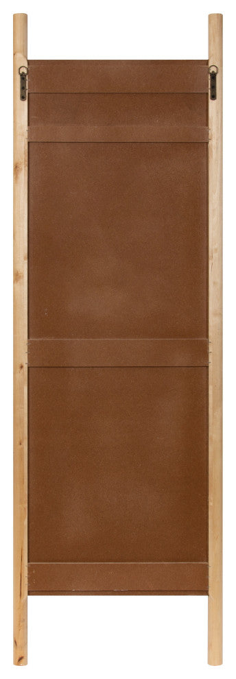Findlay Wood Wall Leaner Mirror, Natural, 21"x67"