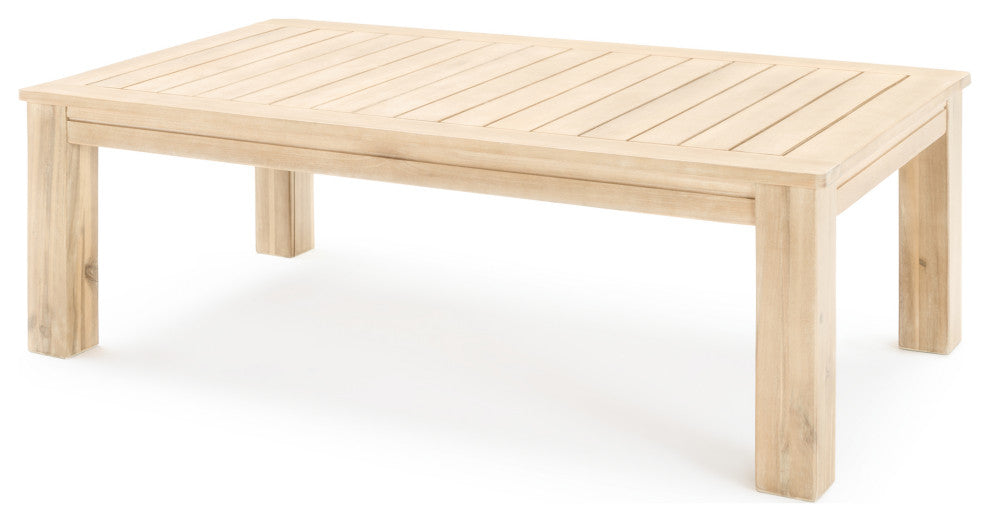 Kooper 4 Piece Acacia Outdoor Patio Seating Group, Navy Blue