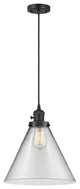 INNOVATIONS 201CSW-BK-G42-L 1-Light Mini Pendant Matte Black