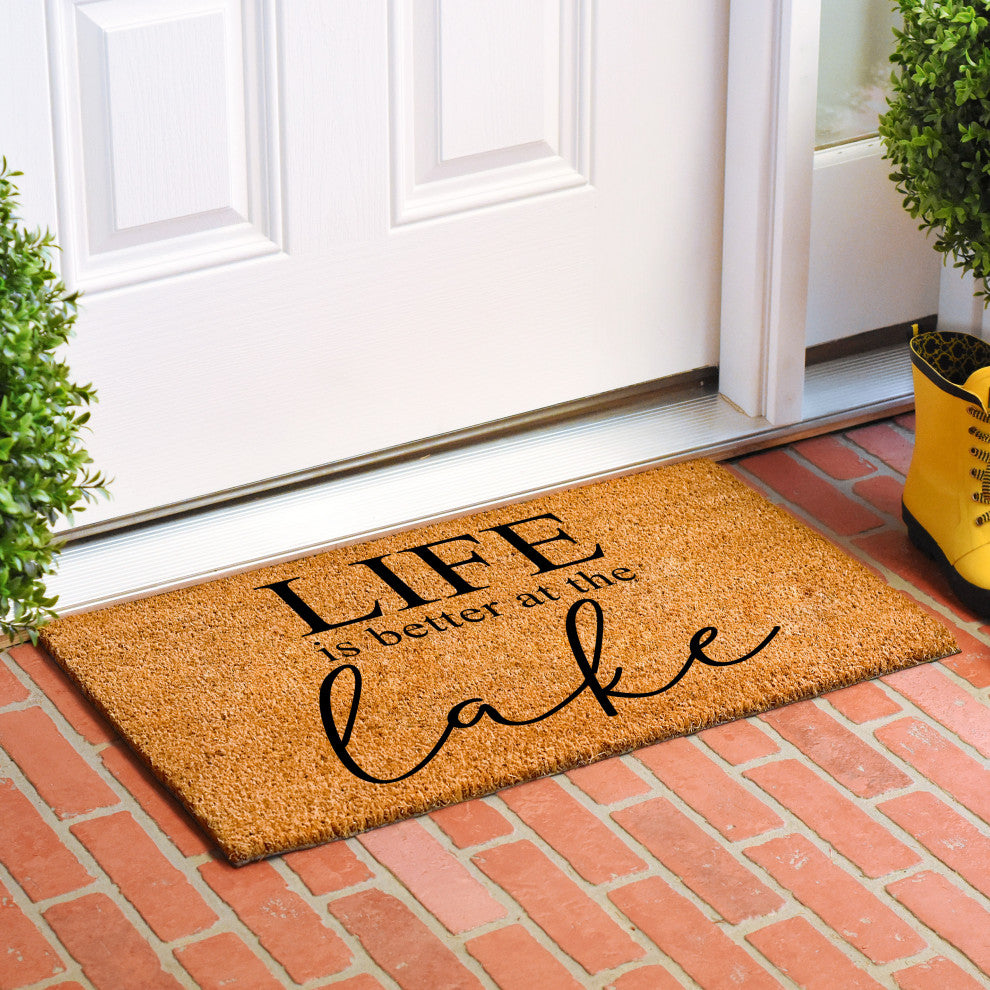 Calloway Mills Lake Life Doormat, 24"x48"