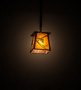 7Sq Whispering Pines Mini Pendant