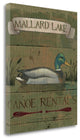 "Lodge Signs IV" By James Wiens, Giclee Print on Gallery Wrap Canvas