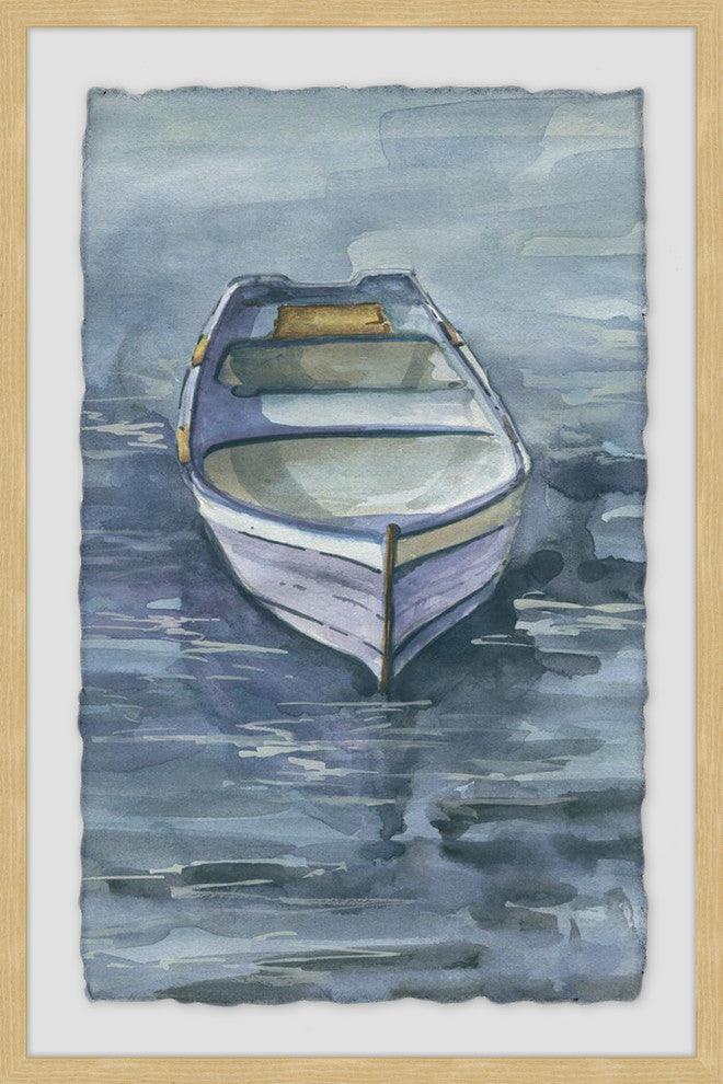 "It's About Time" Framed Painting Print, 12"x18"