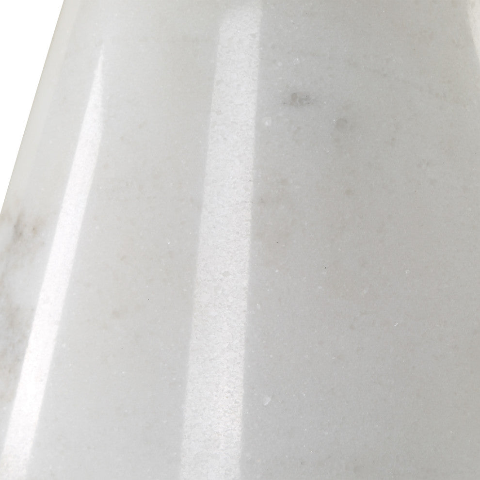 Uttermost Avola White Marble Table Lamp