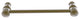 Carolina 6" Cabinet Pull, Antique Brass
