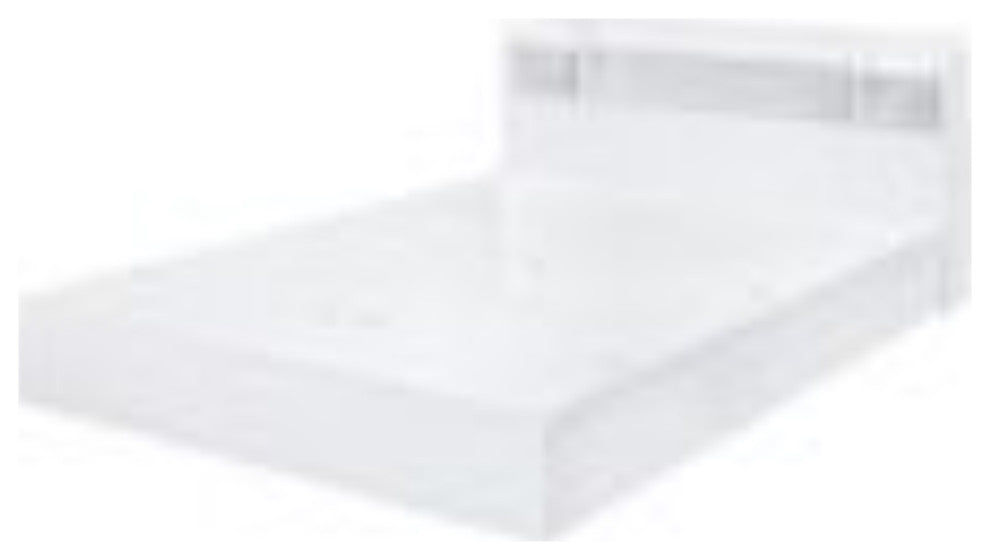 Bd00548Q Queen Bed With Storage, White Finish