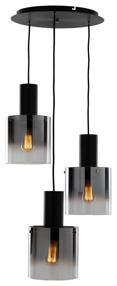 Henley AC11523SM Pendant, Satin Black