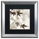 Alan Blaustein 'Florison 63' Art, Silver Frame, Black Mat, 16x16