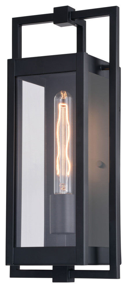 Sheridan 7" Outdoor Wall Light Matte Black