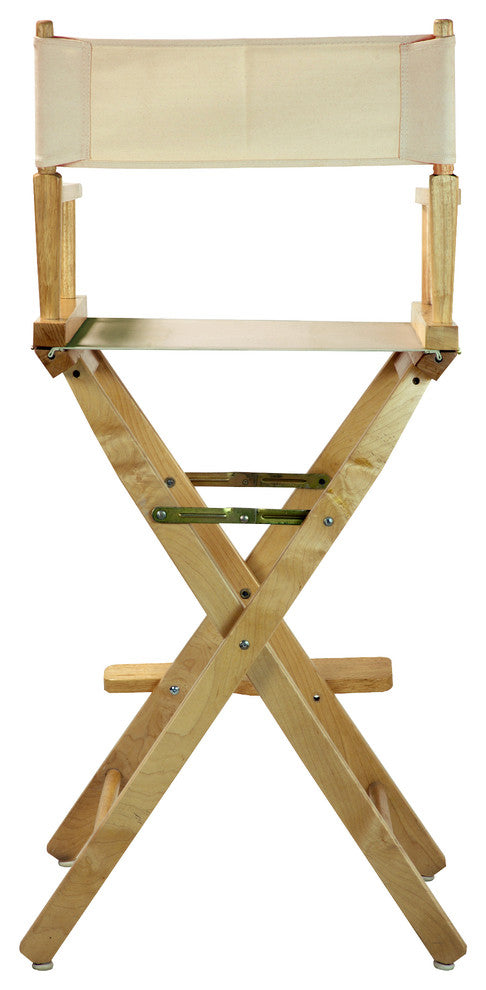030" Director's Chair Natural Frame-Natural/Wheat Canvas
