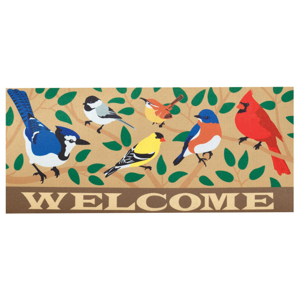 Doormat Insert, Songbirds Welcome