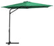 Vidaxl Outdoor Parasol With Steel Pole 118.1" Green