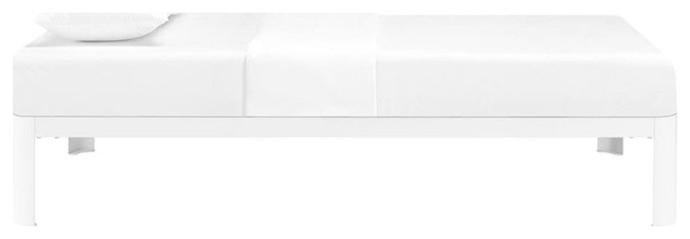 Corinne Twin Bed Frame in White