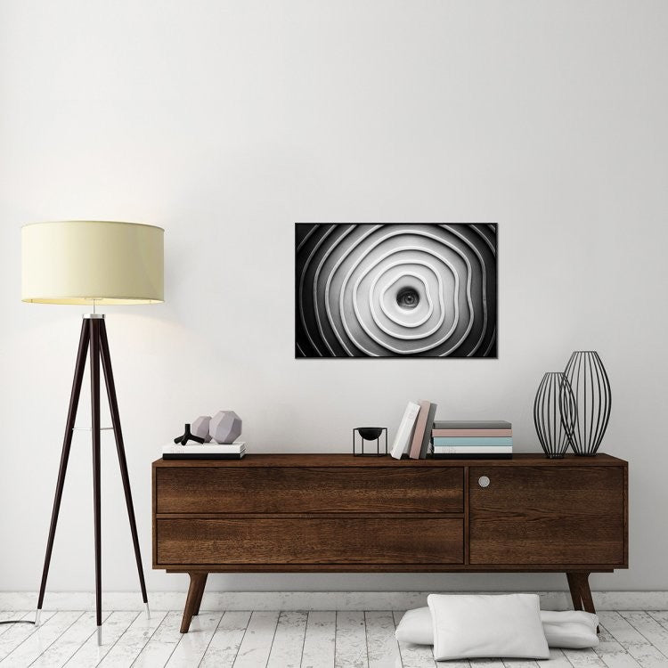 "Little Spy" Framed Canvas Giclee by Frank Dalemans, 37x25"
