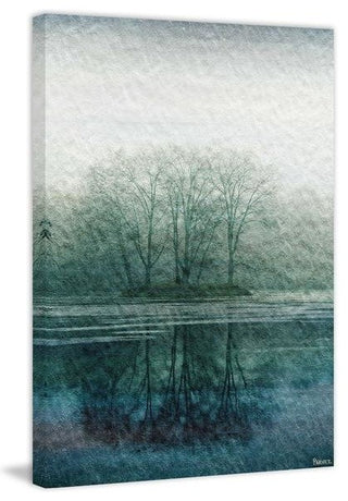 "Apple Lake" Framed Painting Print, 16"x24"