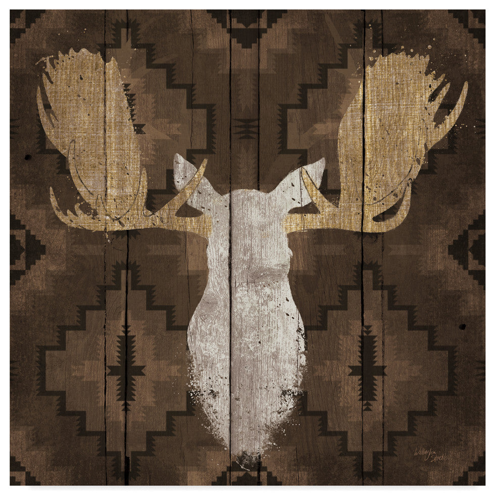 Wellington Studio 'Precious Antlers Iii' Canvas Art, 35"x35"