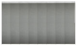 Lucienne 8-Panel Track Extendable Vertical Blinds 130-175"W