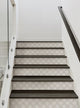 Octagon Links Peel and Stick Stair Riser Strips, Beige, 48"w X 6"h, 6 Pack