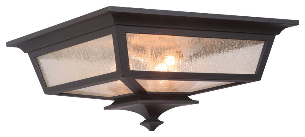 Argent II Large Flushmount, Midnight