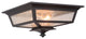 Argent II Large Flushmount, Midnight