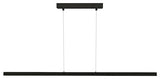 Tech Dessau 48" Linear Suspension, Nightshade Black 700LSDES48B-LED92730
