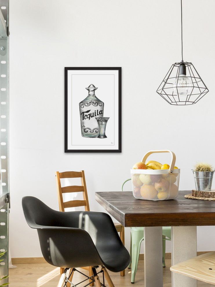 "Tequila Shot" Framed Painting Print, 24"x36"