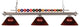 Shark Collection 3 Light Billiard Light in Brushed Nickel Finish
