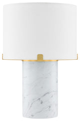 Mitzi Rumi 16" Table Lamp Aged Brass