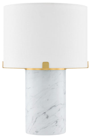 Mitzi Rumi 16" Table Lamp Aged Brass