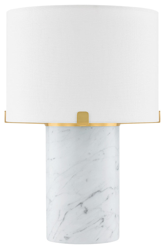 Mitzi Rumi 16" Table Lamp Aged Brass