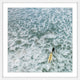 "Choppy Waters" Framed Print by Karolis Janulis