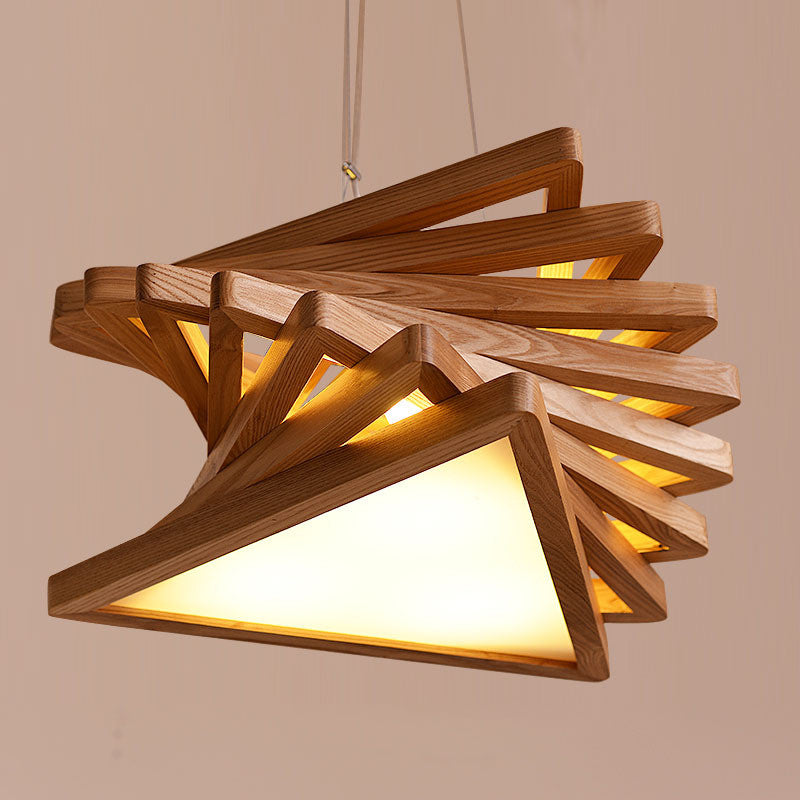 MIRODEMIÂ® Roquesteron | Modern Retro Wooden Pendant Lighting