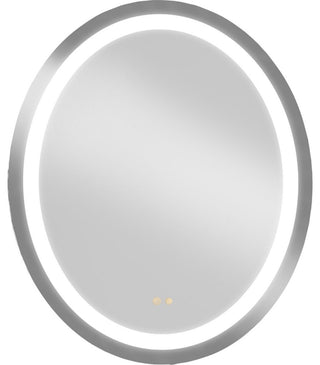 Captarent Collection 60" x 36" Rectangular Illuminated Integrated LED Mirror, 30 in X 1.61 in X 36 in